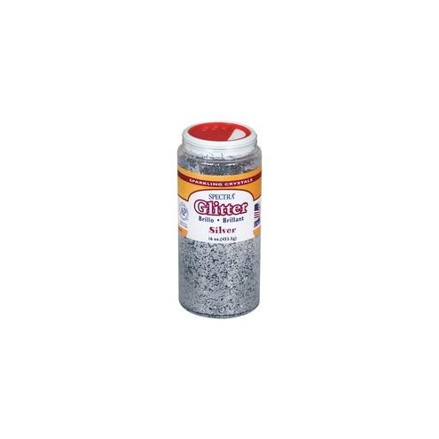 Spectra Glitter Sparkling Crystals - 16 oz - 1 Each - Silver