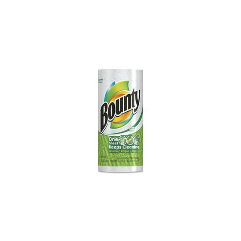 Bounty Paper Towel - 2 Ply - 52 Sheets/Roll - White - Absorbent - 30 / Carton