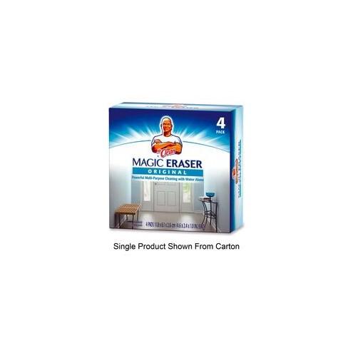 Mr. Clean Magic Eraser Pad - Pad - 6 / Carton - Blue, White
