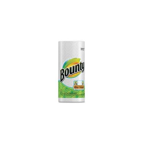 Bounty Paper Towel - 2 Ply - 48 Sheets/Roll - White - Absorbent, Durable - For Multipurpose - 30 / Carton