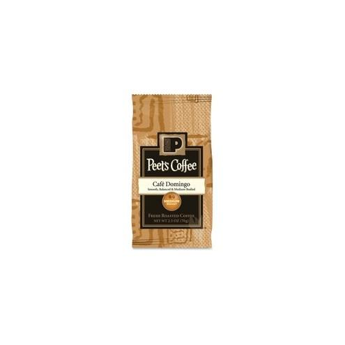 Peet's Cafe Domingo 2.5Oz Frac Pack - Regular - Cafe Domingo - Medium - 2.5 oz Per Pack - 18 Packet - 18 / Box