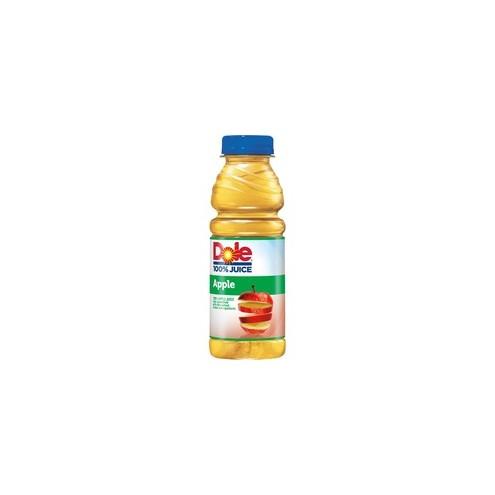 Dole Bottled Apple Juice - Apple Flavor - 15.20 fl oz (450 mL) - Bottle - 12 / Carton