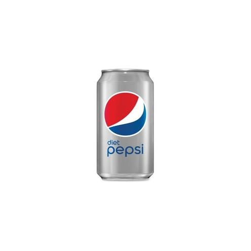 Diet Pepsi Canned Cola - Diet - Soda, Cola Flavor - 12 fl oz (355 mL) - Can - 12 / Pack