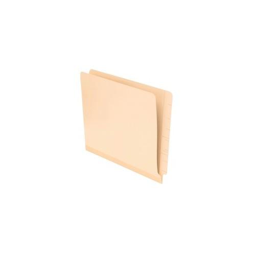 Pendaflex Laminated Spine End Tab Folders - Letter - 8 1/2" x 11" Sheet Size - 11 pt. Folder Thickness - Poly - Manila - Recycled - 100 / Box