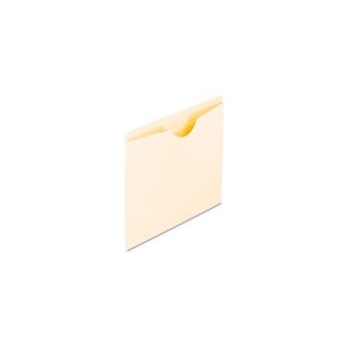 Pendaflex Manila Reinforced File Jackets - Letter - 8 1/2" x 11" Sheet Size - 11 pt. Folder Thickness - Manila - Manila - Recycled - 100 / Box