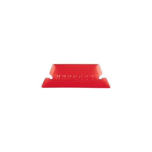 Pendaflex Hanging Folder Plastic Tabs - 25 Tab(s) - 5 Tab(s)/Set2" Tab Width - Red Plastic Tab(s) - 25 / Pack