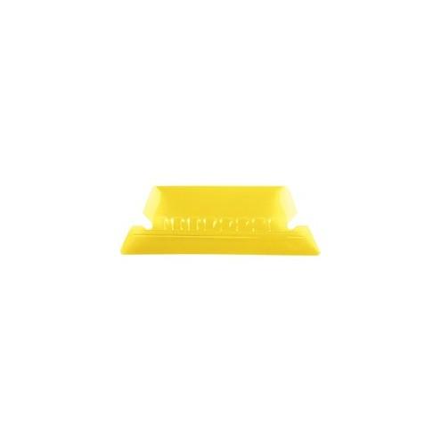 Pendaflex Hanging Folder Plastic Tabs - 25 Tab(s) - 5 Tab(s)/Set2" Tab Width - Yellow Plastic Tab(s) - 25 / Pack