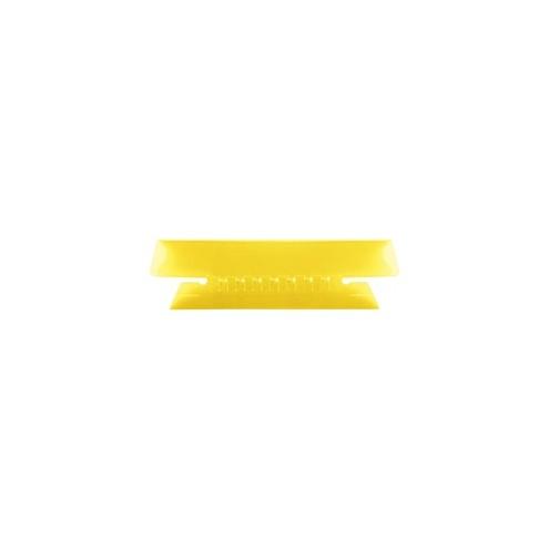 Pendaflex Hanging Folder Plastic Insertable Tabs - 25 Tab(s) - 3 Tab(s)/Set3.50" Tab Width - Yellow Plastic Tab(s) - 25 / Pack