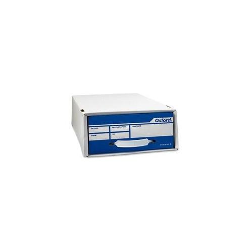 Pendaflex Standard Storage File Boxes - External Dimensions: 24" Width x 11" Depth x 5" Height - Stackable - White - For Check, Voucher Slip - Recycled - 1 Each