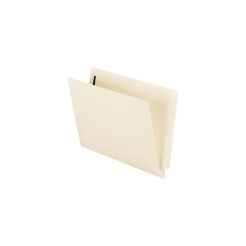 Pendaflex Smart Shield Manila End-Tab Folders - Letter - 8 1/2" x 11" Sheet Size - 1 Fastener(s) - 2" Fastener Capacity - 11 pt. Folder Thickness - Manila - Manila - Recycled - 50 / Box