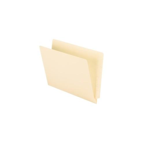 Pendaflex 2-ply End Tab Manila Folders - Letter - 8 1/2" x 11" Sheet Size - 3/4" Expansion - 11 pt. Folder Thickness - Manila - Recycled - 100 / Box