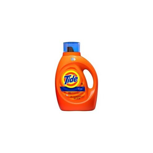 Tide Liquid Laundry Detergent - Liquid - 99.8 fl oz (3.1 quart) - Original Scent - 4 / Carton - Orange