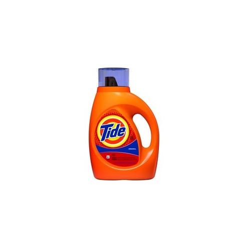 Tide 32 Loads Liquid Detergent - Liquid - 50 fl oz (1.6 quart) - Bottle - 6 / Carton - Orange