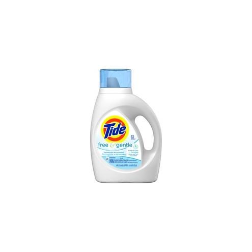 P&G Free/Gentle Liquid Detergent - Liquid - 50 fl oz (1.6 quart) - 6 / Carton - Clear