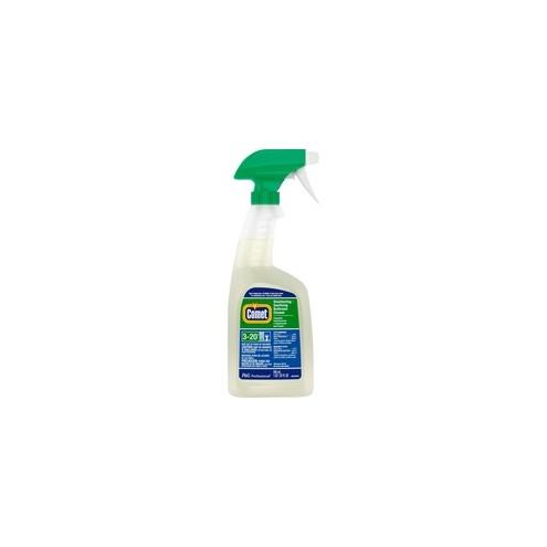 Comet Disinfecting Bathroom Cleaner - Liquid - 32 fl oz (1 quart) - Citrus Scent - 8 / Bottle - 1 Each - White