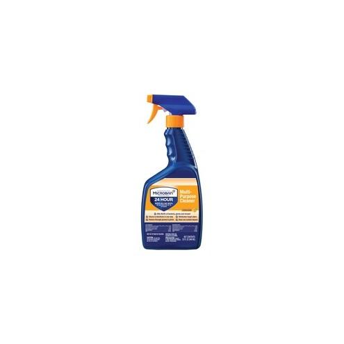 Microban Professional Multipurpose Clean Spray - Ready-To-Use Spray - 32 fl oz (1 quart) - Citrus Scent - 1 Bottle - Multi