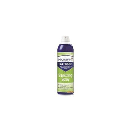 Microban Professional Sanitizing Spray - Aerosol - 15 fl oz (0.5 quart) - Citrus Scent - 1 Bottle - Clear