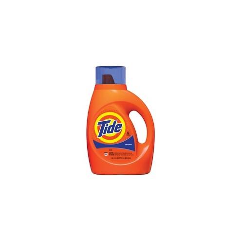 Tide Original Laundry Detergent - Concentrate Liquid - 46 fl oz (1.4 quart) - Original Scent - 6 / Carton - Blue