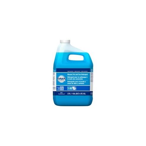 Dawn Manual Pot/Pan Detergent - Liquid - 128 fl oz (4 quart) - Original Scent - 1 Each - Blue