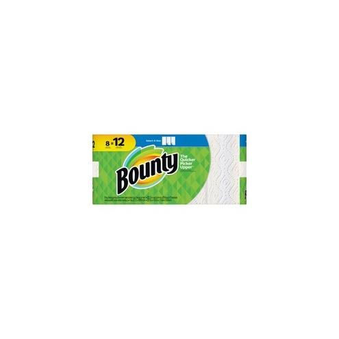 Bounty Select-A-Size Paper Towels - 2 Ply - 83 Sheets/Roll - White - For Kitchen - 664 Quantity Per Carton - 664 / Carton