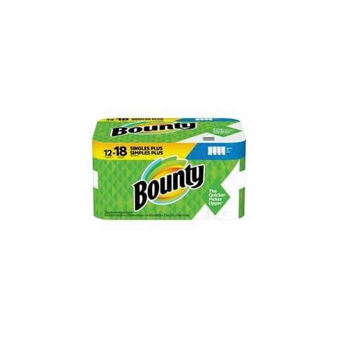 Bounty Select-A-Size Paper Towels - 2 Ply - 83 Sheets/Roll - White - For Kitchen - 996 Quantity Per Carton - 12 / Carton