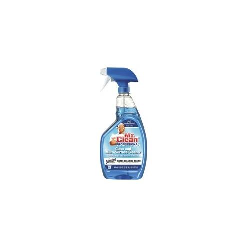 Mr. Clean Multi-Surface Cleaner - Liquid - 32 fl oz (1 quart) - 6 / Carton - Blue