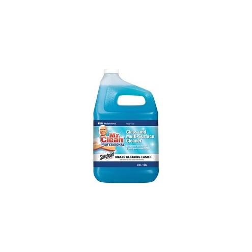 Mr. Clean Multi-Surface Cleaner - Liquid - 128 fl oz (4 quart) - 2 / Carton - Blue