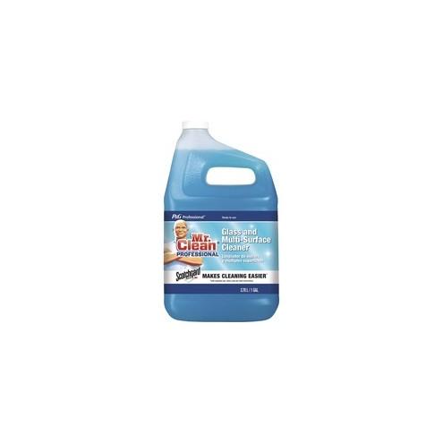 Mr. Clean Multi-Surface Cleaner - Liquid - 128 fl oz (4 quart) - 1 Each - Blue