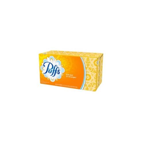 Puffs Basic Facial Tissue - White - Soft - 180 Quantity Per Box - 1 Box