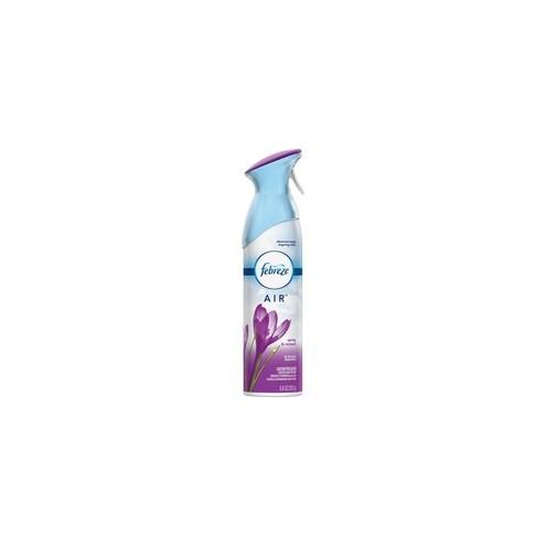 Febreze Air Freshener Spray - Spray - 8.8 fl oz (0.3 quart) - Spring & Renewal - 6 / Carton - Odor Neutralizer, VOC-free