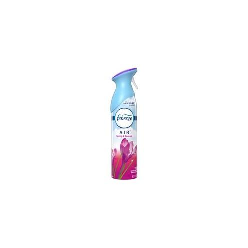 Febreze Air Freshener Spray - Spray - 8.8 fl oz (0.3 quart) - Spring & Renewal - 1 Each - Odor Neutralizer, VOC-free