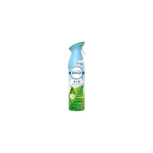 Febreze Air Freshener Spray - Spray - 8.5 fl oz (0.3 quart) - Morning Dew Scent - 1 Each - Odor Neutralizer, VOC-free