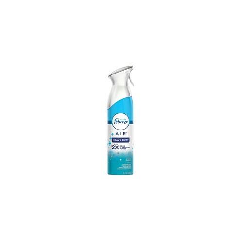 Febreze Air Freshener Spray - Spray - 8.8 fl oz (0.3 quart) - Crisp Clean - 6 / Carton - Odor Neutralizer, VOC-free, Heavy Duty