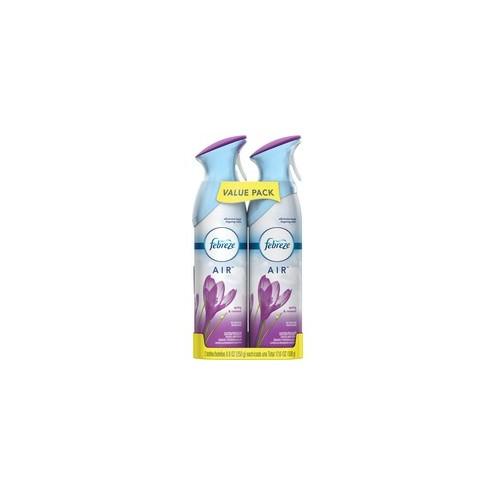 Febreze Air Spring Spray Pack - Liquid - 8.8 fl oz (0.3 quart) - Spring & Renewal - 2 / Pack - Odor Neutralizer, VOC-free