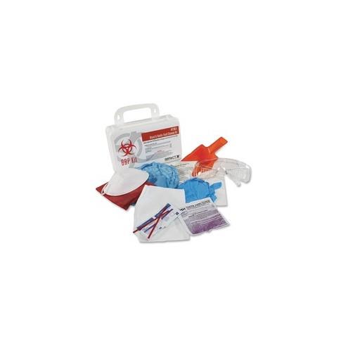 ProGuard Bloodborne Pathogen Kit - 6" Height x 12" Width x 3" Depth - Plastic Case - 1 Each