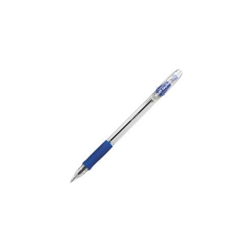 Pilot EasyTouch Ballpoint Pens - Medium Pen Point - 1 mm Pen Point Size - Refillable - Blue - Blue Barrel - 12 / Dozen