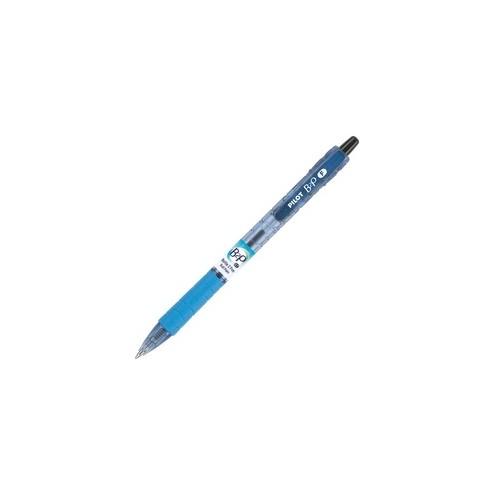 Pilot Bottle to Pen (B2P) B2P Recycled Retractable Ballpoint Pens - Fine Pen Point - 0.7 mm Pen Point Size - Refillable - Retractable - Black Gel-based Ink - Plastic Barrel - 12 / Dozen