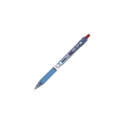 Pilot Bottle to Pen (B2P) B2P Recycled Retractable Ballpoint Pens - Fine Pen Point - 0.7 mm Pen Point Size - Refillable - Retractable - Red Gel-based Ink - Plastic Barrel - 12 / Dozen