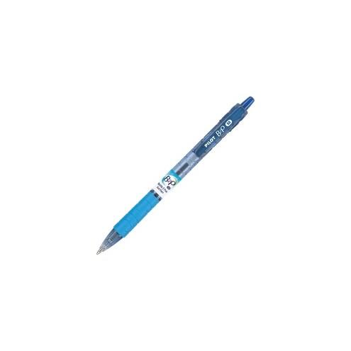 Pilot Bottle to Pen (B2P) B2P BeGreen Med Point Ballpoint Pens - Medium Pen Point - 1 mm Pen Point Size - Refillable - Retractable - Blue Gel-based Ink - Plastic Barrel - 12 / Dozen