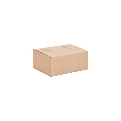 International Paper Shipping Case - External Dimensions: 8.8" Length x 11.8" Width x 4.8" Height - 200 lb - Flap Closure - Corrugated Board - Kraft - For Storage, Packages - 25 / Pack