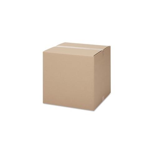 International Paper Shipping Case - External Dimensions: 12" Length x 12" Width x 12" Height - 200 lb - Flap Closure - Corrugated Board - Kraft - For Storage, Packages - 25 / Pack