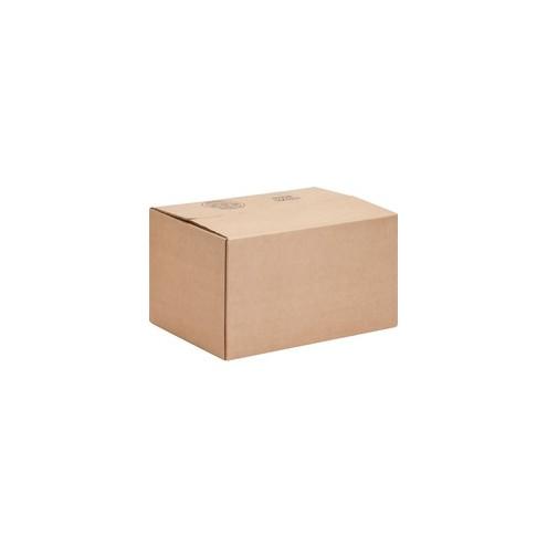 International Paper Shipping Case - External Dimensions: 10" Length x 14" Width x 8" Height - 200 lb - Flap Closure - Corrugated Board - Kraft - For Storage, Packages - 25 / Pack