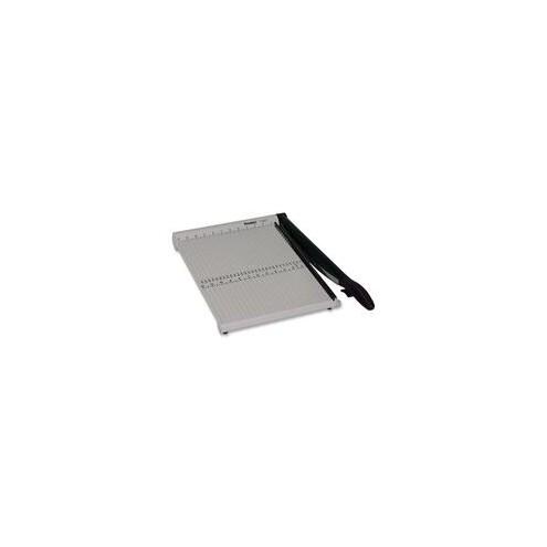 Premier PolyBoard Trimmers - Cuts 10Sheet - 15" Cutting Length - Straight Cutting - 0.5" Height x 12" Width x 15.2" Depth - Stainless Steel Blade, Polyboard - Gray