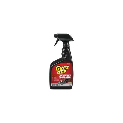 Spray Nine GREZ-OFF Parts Cleaner Degreaser - Liquid - 32 fl oz (1 quart) - 1 Each - Clear