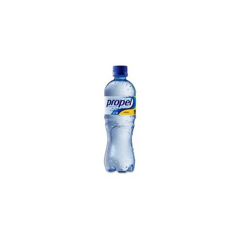 Propel Zero Calorie Water Beverage with Vitamins - Lemon Flavor - 16.90 fl oz (500 mL) - Bottle - 24 / Carton