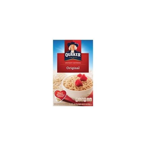 Quaker Oats Instant Oatmeal - Original - Packet - 11.80 oz - 12 / Box