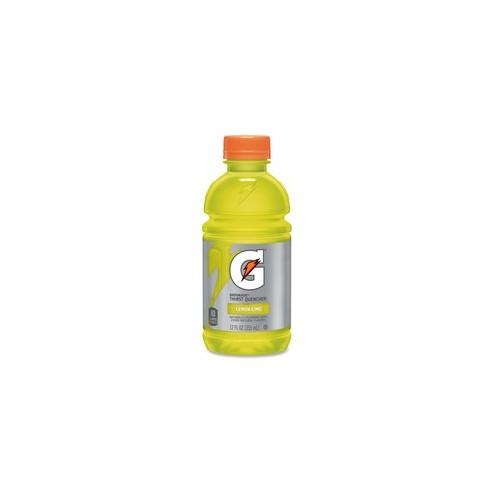 Gatorade Sports Drink - Lemon Lime Flavor - 12 fl oz (355 mL) - Bottle - 24 / Carton