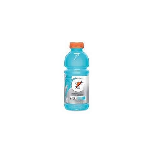 Gatorade Thirst Quencher Bottled Drink - Frost Glacier Freeze Flavor - 20 fl oz (591 mL) - 24 / Carton