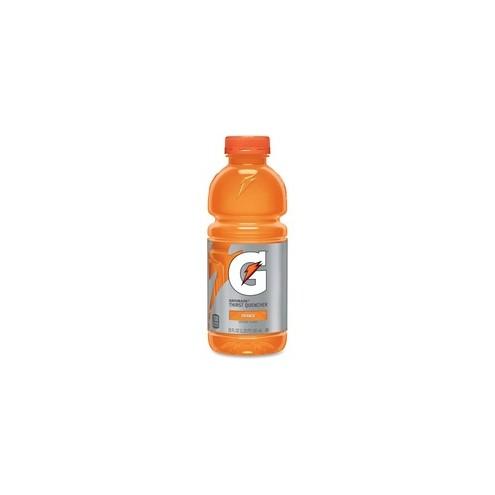 Gatorade Thirst Quencher Bottled Drink - Orange Flavor - 20 fl oz (591 mL) - 24 / Carton