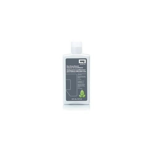 Quartet Whiteboard Cleaner/Conditioner - 8 fl oz - Used as Ink Remover, Stain Remover, Ghost Remover - Non-toxic, Low Odor - White - Silicon - 1Each